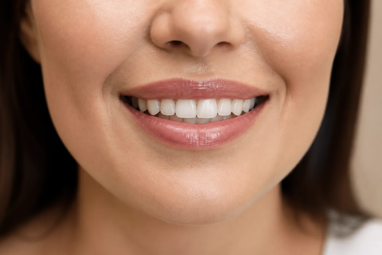 Sorriso natural após reabilitação oral